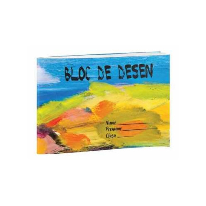 Caiet de desen, capsat, 176x250, 24 file