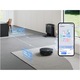 Ecovacs DEEBOT T50 MAX PRO OMNI G2 robotporszívó, 18500Pa, 80 ml víztartály, OMNI töltőállomás, Alkalmazásvezérlés, Töltési idő kb. 3.7 óra, Li-Ion 6400mAh akkumulátor, Fekete