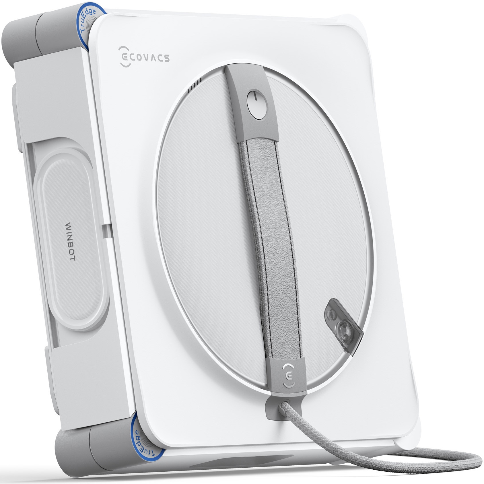 Aspirator robot pentru geamuri WINBOT W2S Ecovacs, tehnologie WIN-SLAM 4.0, 3000Pa, TruEdgeTechnology, baterie 3000mAh, Alb
