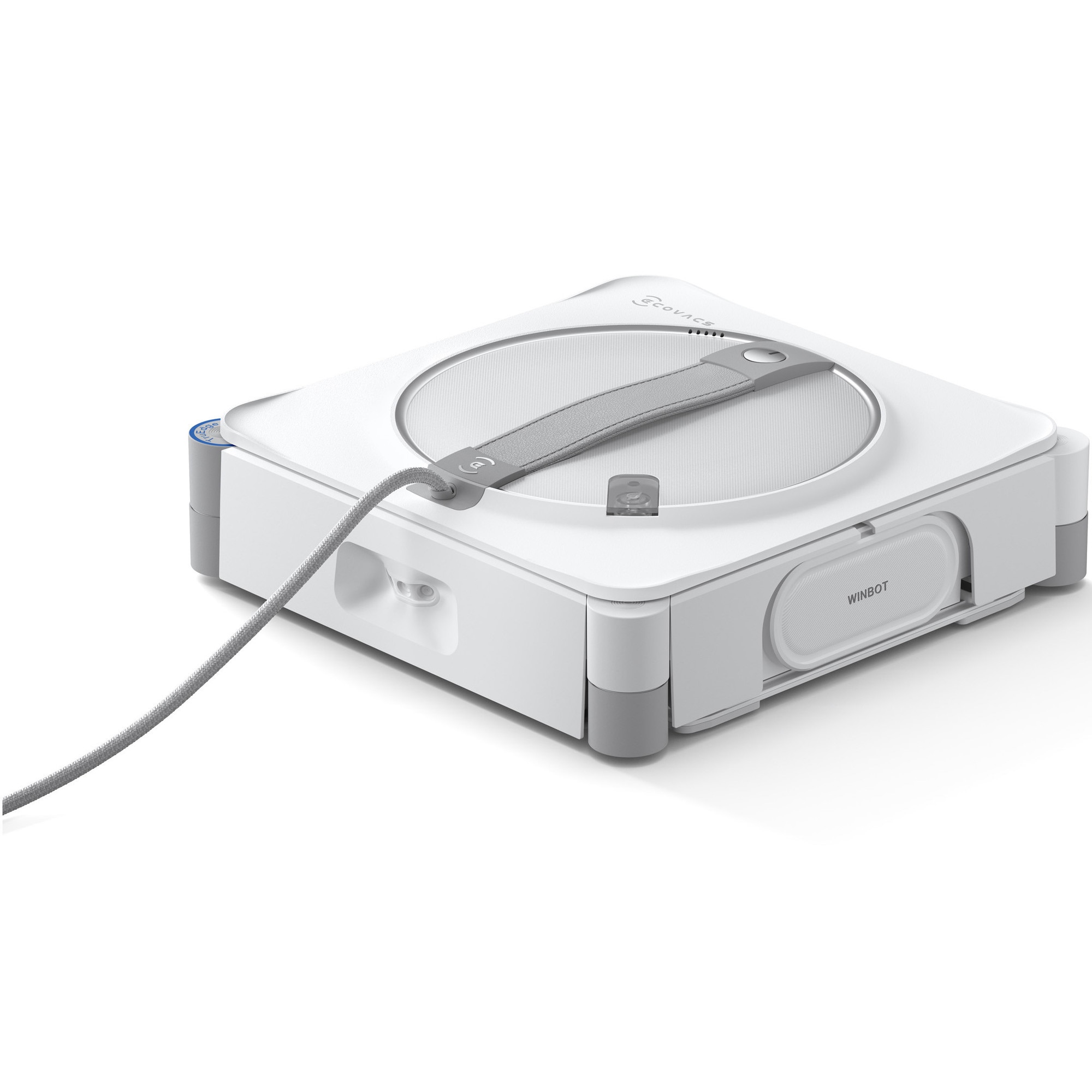 Aspirator robot pentru geamuri WINBOT W2S Ecovacs, tehnologie WIN-SLAM 4.0, 3000Pa, TruEdgeTechnology, baterie 3000mAh, Alb