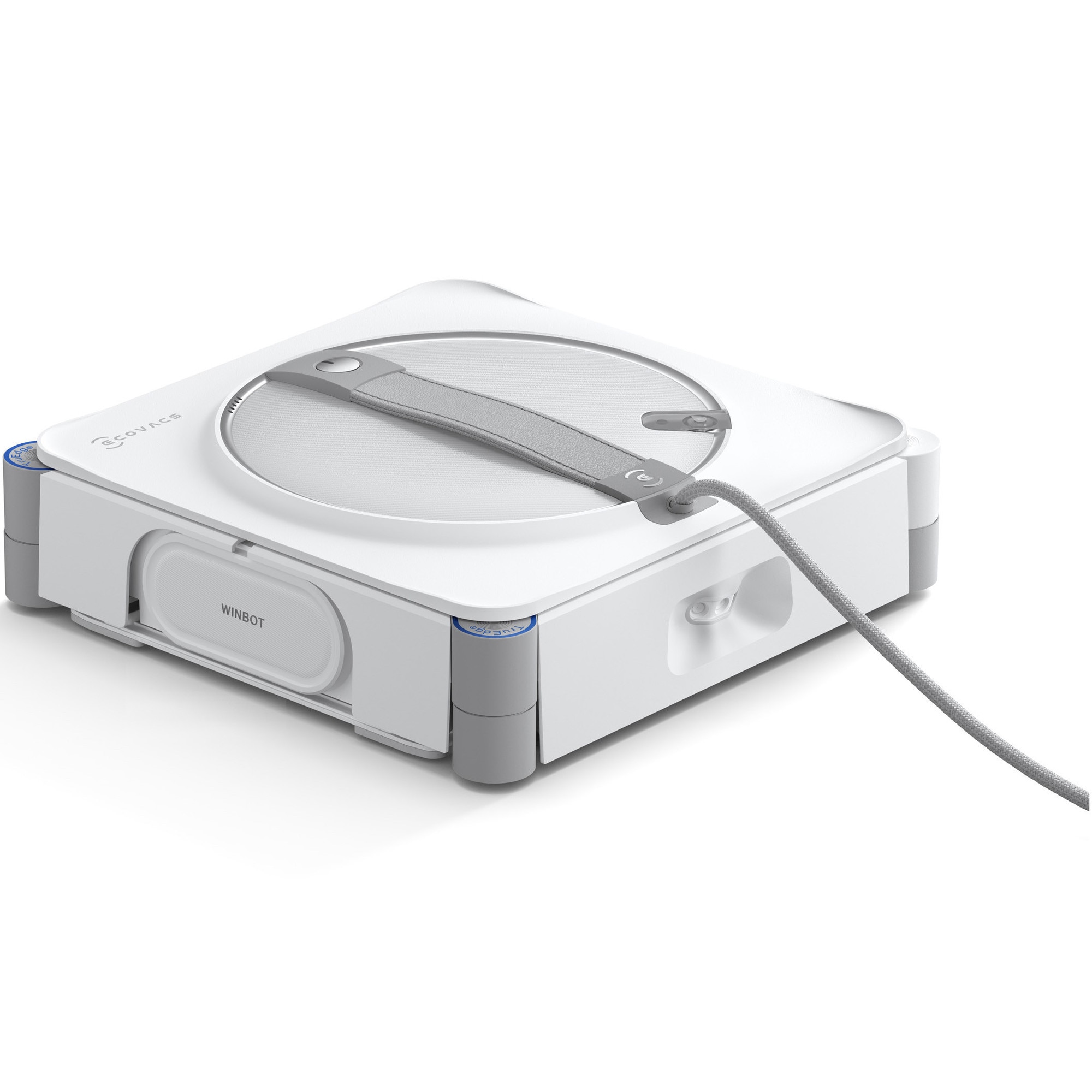 Aspirator robot pentru geamuri WINBOT W2S Ecovacs, tehnologie WIN-SLAM 4.0, 3000Pa, TruEdgeTechnology, baterie 3000mAh, Alb