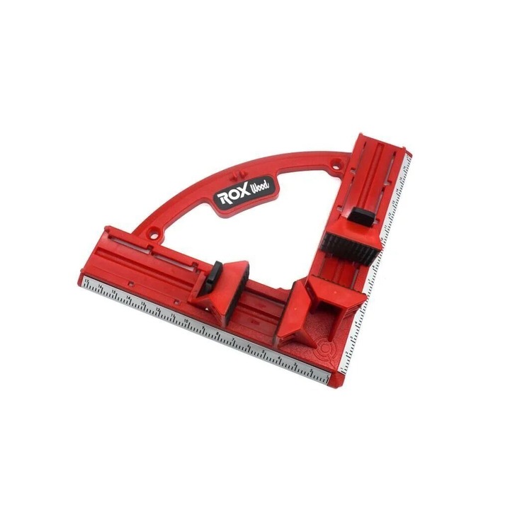 Clema de colt la unghi drept din ABS ROX Wood 153ROX0021, 175 mm