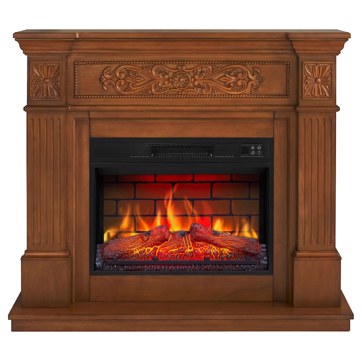 Semineu electric ArtiFlame Toscana AF23BS stejar