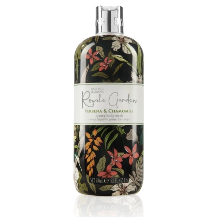 Gel de duş Royale Garden, Verbena şi Muşetel, 500 ml, unisex, textură cremoasă