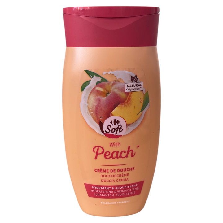 12 db barackos tusfürdő, krémes, uniszex, 250ml