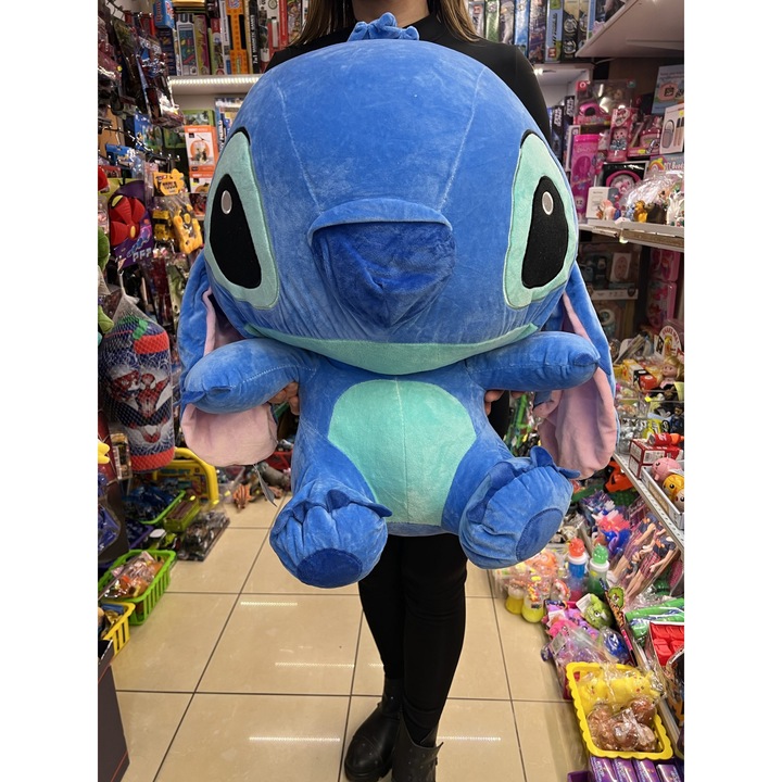Nagy kék Stitch plüssjáték 60cm
