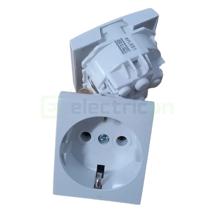 Priza schuko pentru tablou combo multimedia, ECMEDIA-SCH, ETI, 001100251