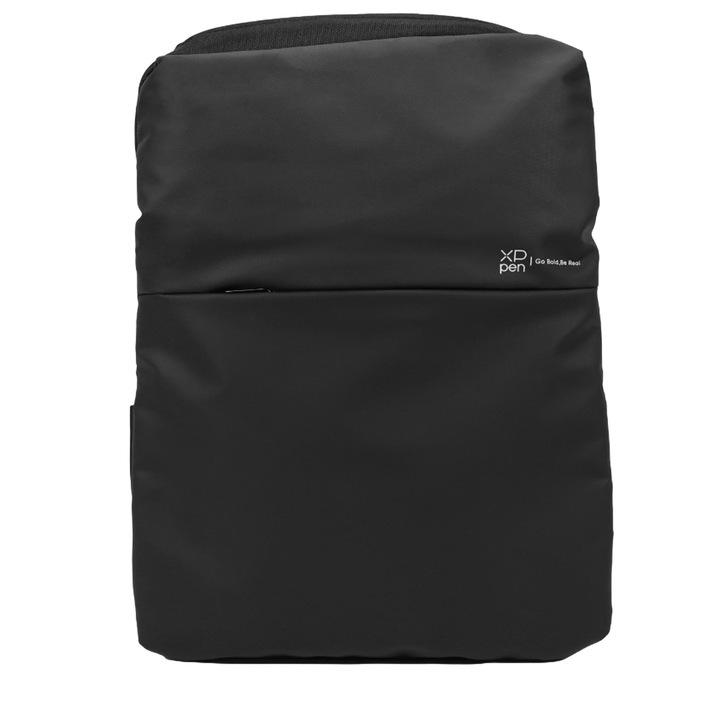 Rucsac XP-Pen Rezistent La Apa 42x11x3cm, 2 Compartimente Principale, 2 Auxiliare, Compatibil Cu Tablete Grafice De Pana La 13 Inch, Negru