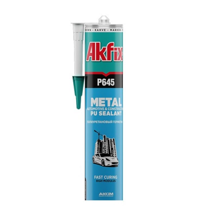 Adeziv universal Akfix P645, gri, 310ml, pastă