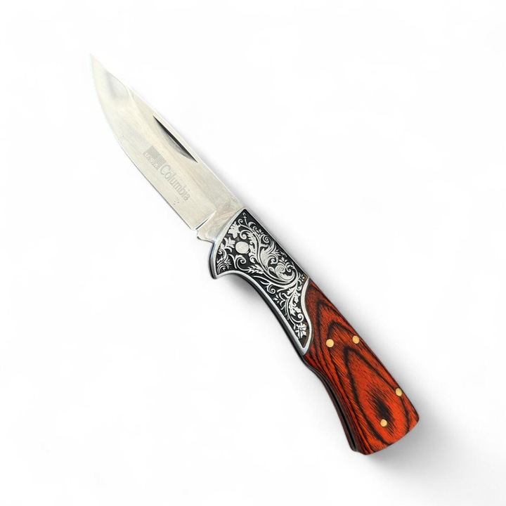 Briceag AVI® pliabil, lama 6.5 cm, lungime totala 16.5 cm, grosime lama 2.5 mm, 100 g, AVI-5092