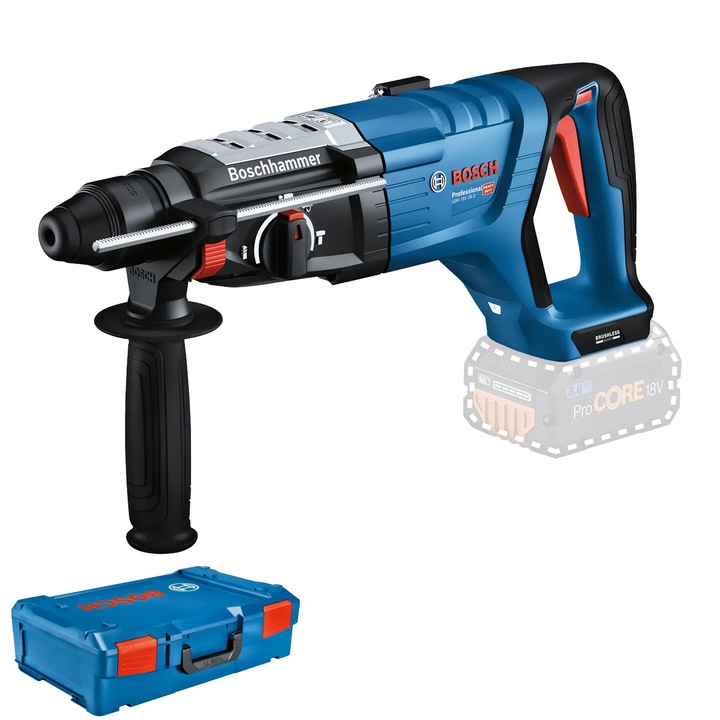 Акумулаторен перфоратор Bosch GBH 18V-28 D, 3,4 Джаула, безчетков мотор, 18V, 3,5 кг