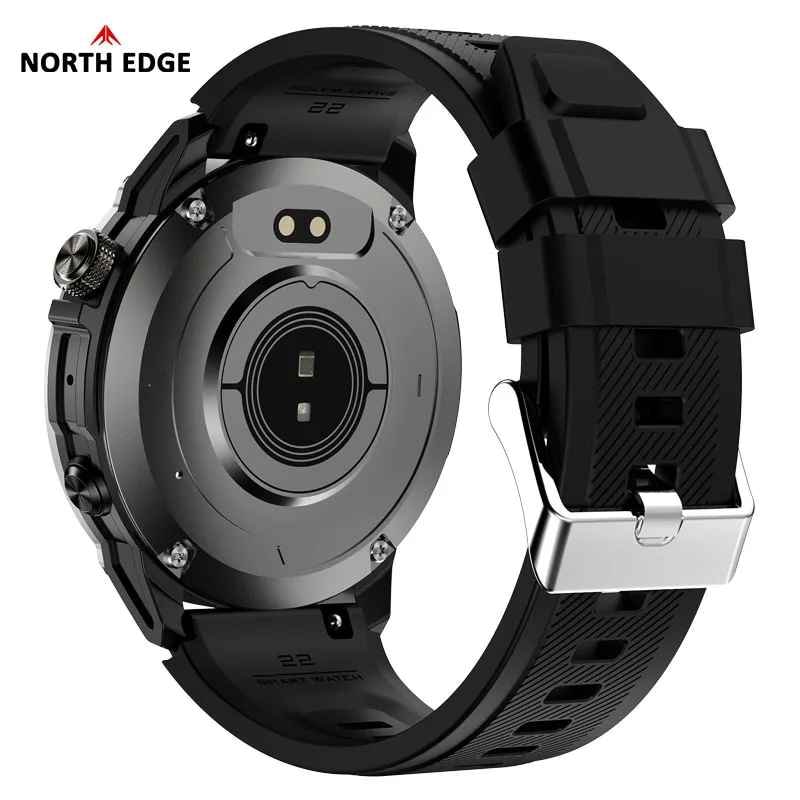 NORTH EDGE HK08 Smartwatch GPS 1.43'' AMOLED, Bluetooth Call, Altimetru ...