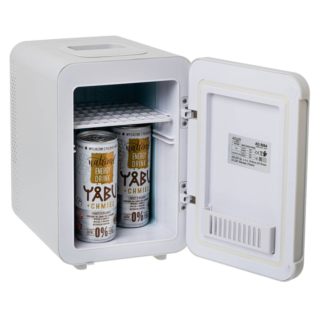 Mini Frigider ADLER AD 8084, Capacitate 4L, Racire si Incalzire, Negru, 18,3x27x24,1cm