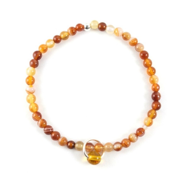 Bratara carneol 18cm