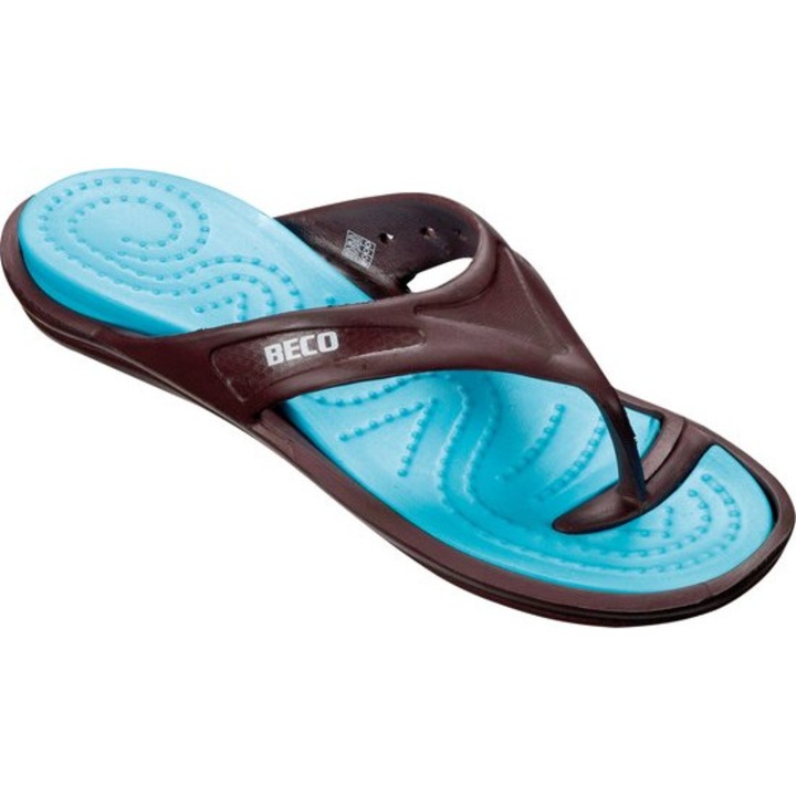 Slapi de dama albastru deschis marimea 38