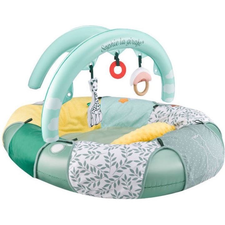 Saltea de joaca Sophie la Girafe, multicolor, 0+ luni, 3 pozitii de joaca