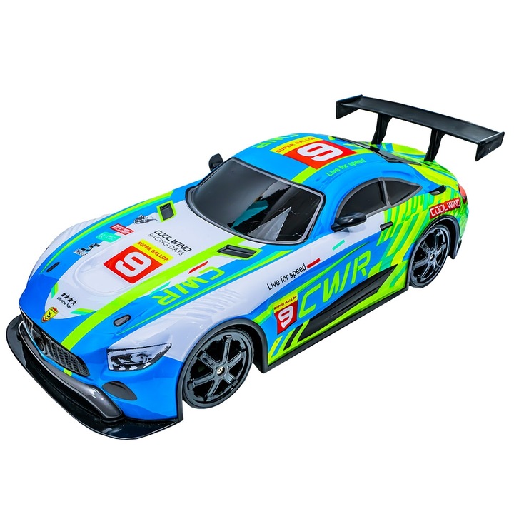 RC versenyautó, joystick típusú