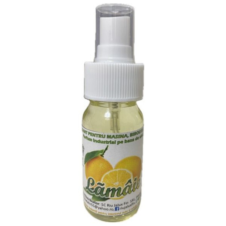 Citrom illatú olaj alapú légfrissítő 50 ml szórófejjel és kupakkal