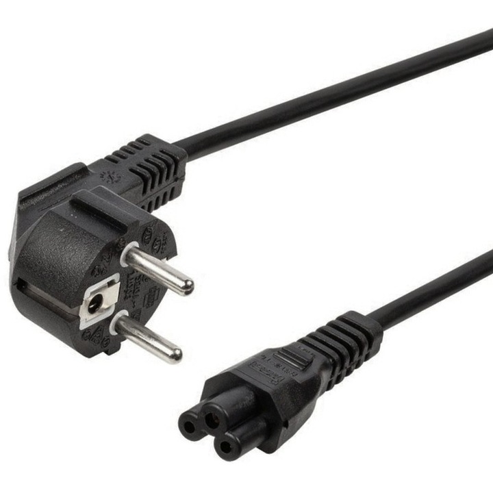 Cablu alimentare laptop, 1m, 230V, negru, PremiumCord, kpspt1
