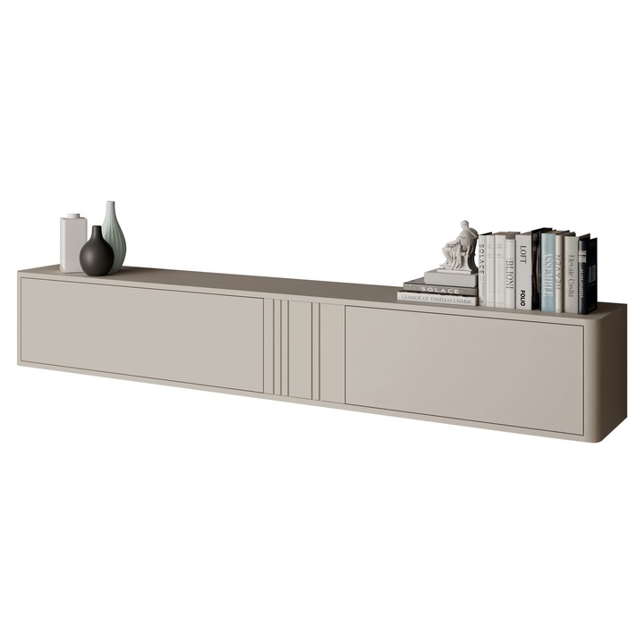 Comoda TV Zudbim 190, MIRJAN 24, casmir, 31x190x30 cm