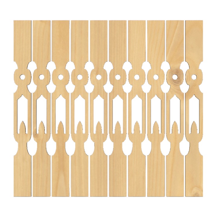 Set 10 Buc. Scandura ornamentala Macha 100 cm