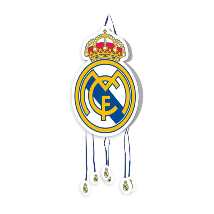 Piniata multicolor, 38×35 cm, fotbal, PPRM70113