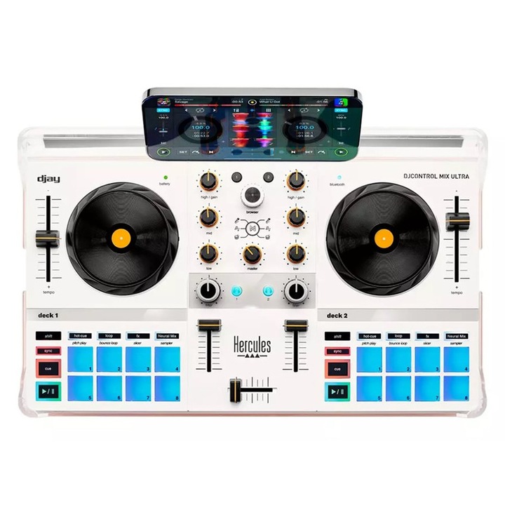 Controler gaming Thrustmaster Djcontrol Mix Ultra, 2 canale, multicolor