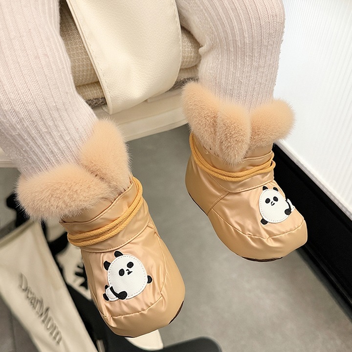 Botosei pufosi de interior 31152-21bej 121392, Bej