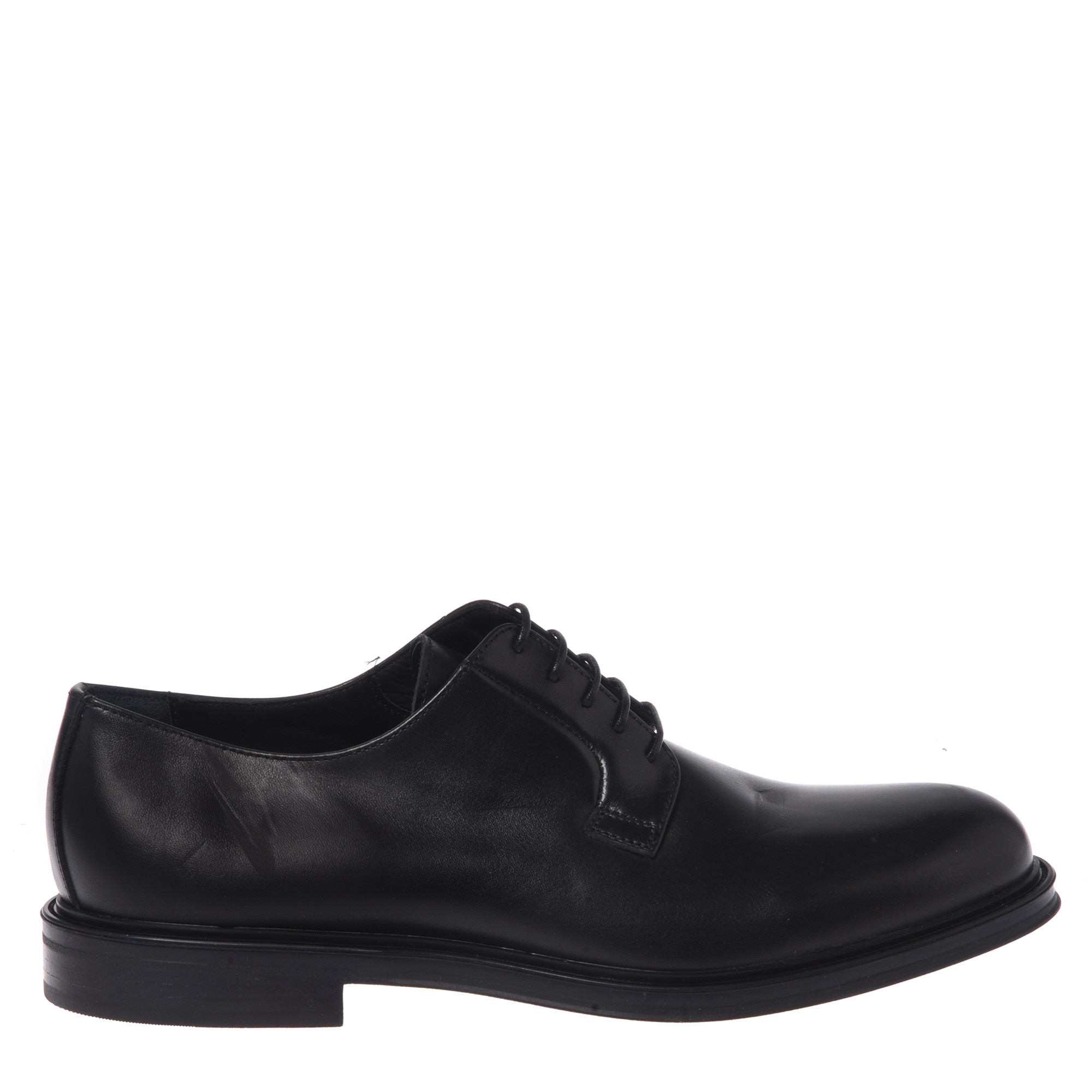 Baldinini, Pantofi oxford din piele, Negru, 39