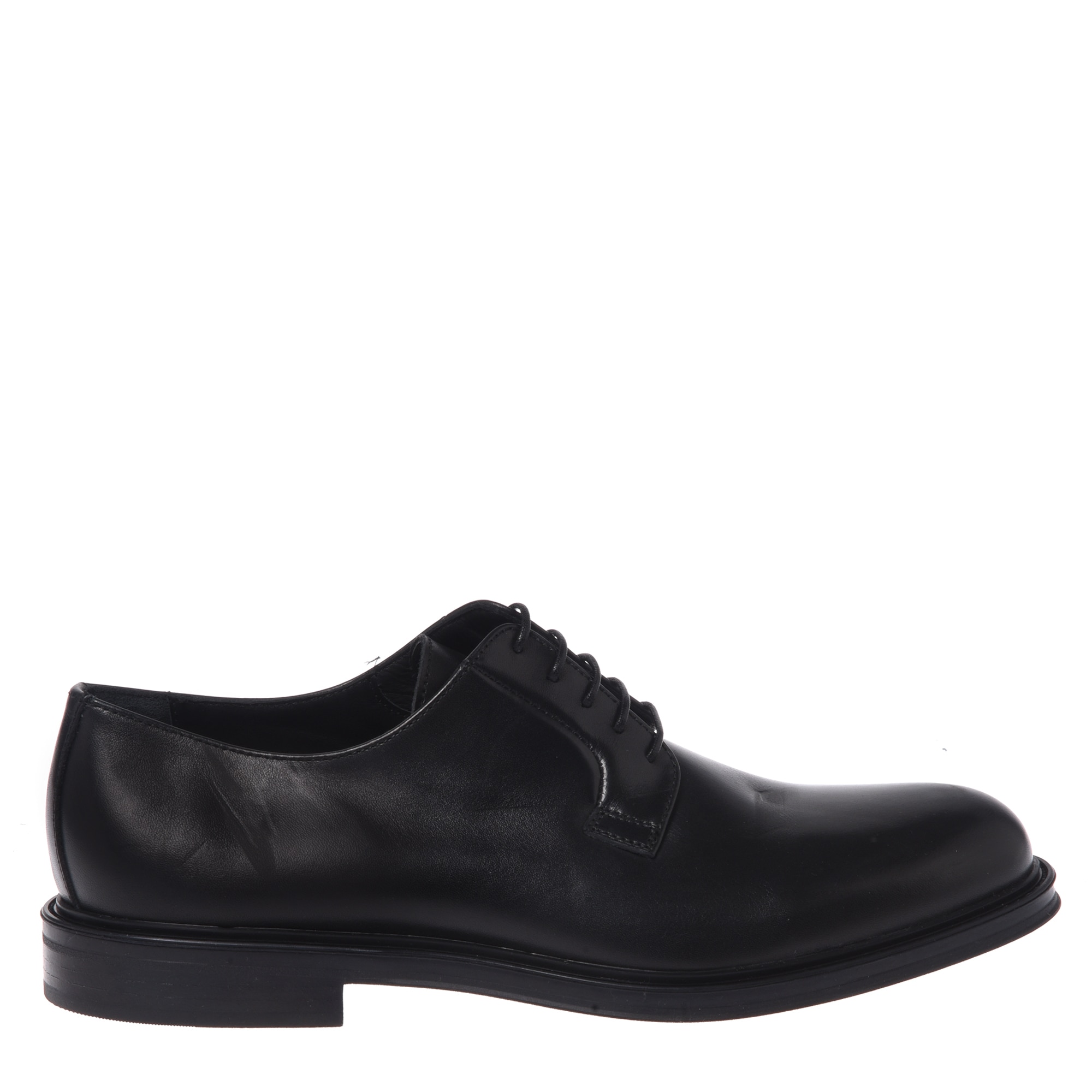 Baldinini, Pantofi oxford din piele, Negru, 45