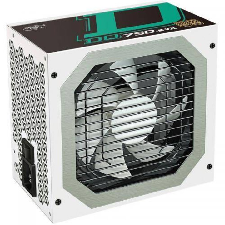 Sursa Deepcool PN750-M WH 750W Certificare 80 Gold Full Modular 120Mm Alb