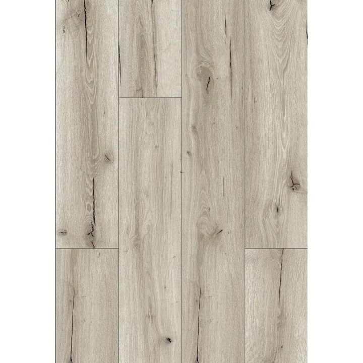 Mexen Wirginia vinil panelek 1227 x 187 mm LVT Dryback 2, 5 mm, PVC hordozó, 4 V-Fuga, Tölgy - F1305-1227-187-255-4V1-01