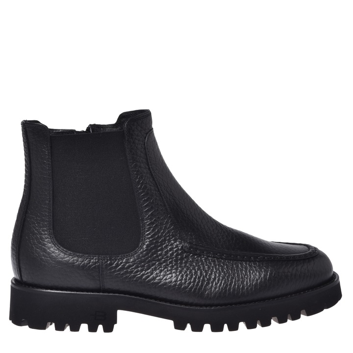 Baldinini, Ghete de piele cu fermoar, Negru