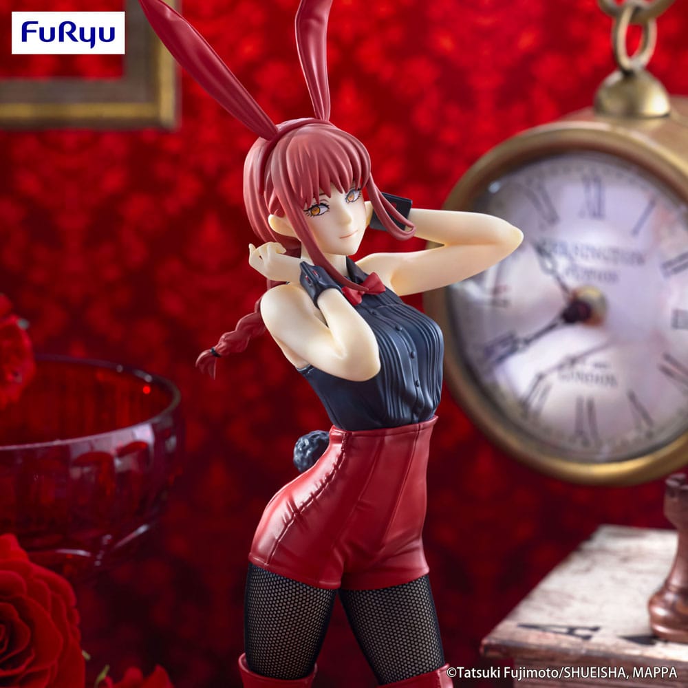 BiCute Bunnies Figure ーマキマ Red ver.ー35個 Figurina Chainsaw Man BiCute Bunnies PVC Statue Makima Red Color