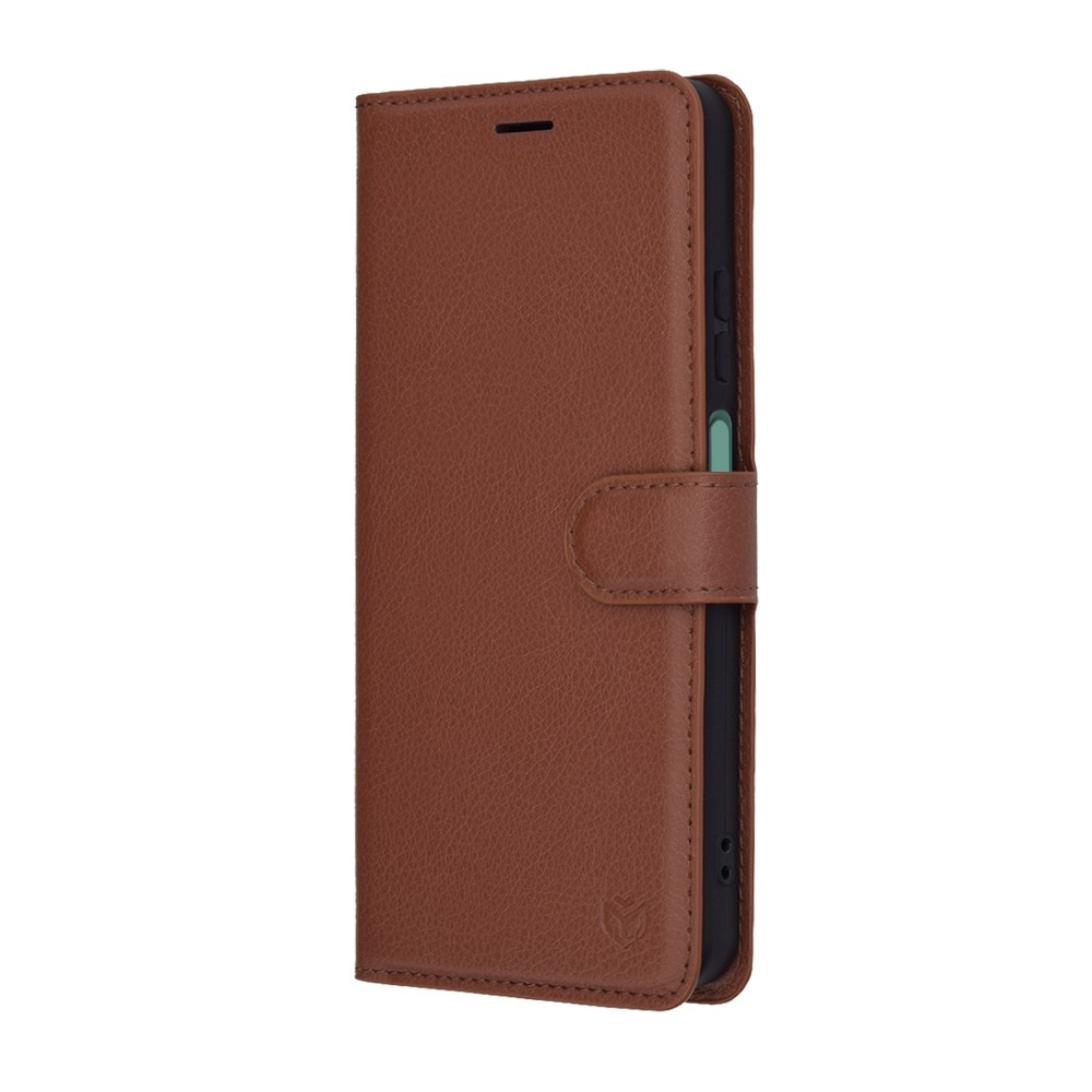 Husa pentru Oppo A5 4G / A5 5G Tip Carte, Leather Folio, Functie de Stand, Calitate Premium, Antisoc, Protectie Sporita, Maro