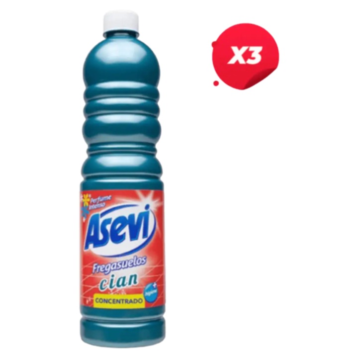 Пакет X3 - РАЗТВОР ЗА ПОДОВЕ 1L CIAN