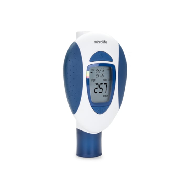 Spirometru Digital Portabil pentru Monitorizarea Respiratiei Microlife PF-100
