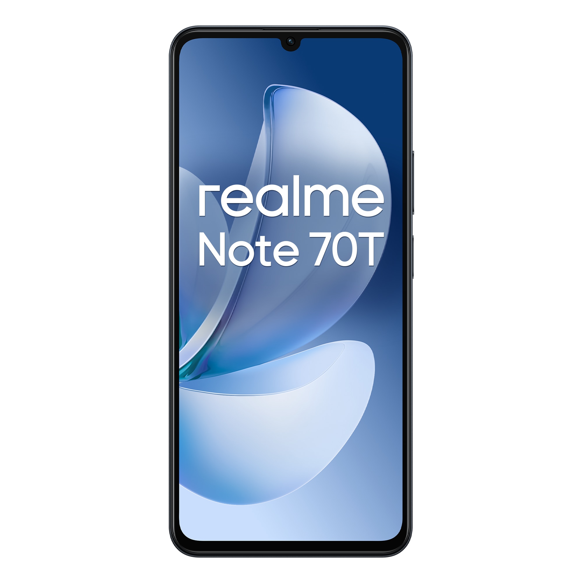 Telefon mobil realme Note 70T, Dual SIM, 4GB RAM,64GB, Ecran 6.74 inch″ 90Hz, 13MP, Baterie 6000mAh, Obsidian negru