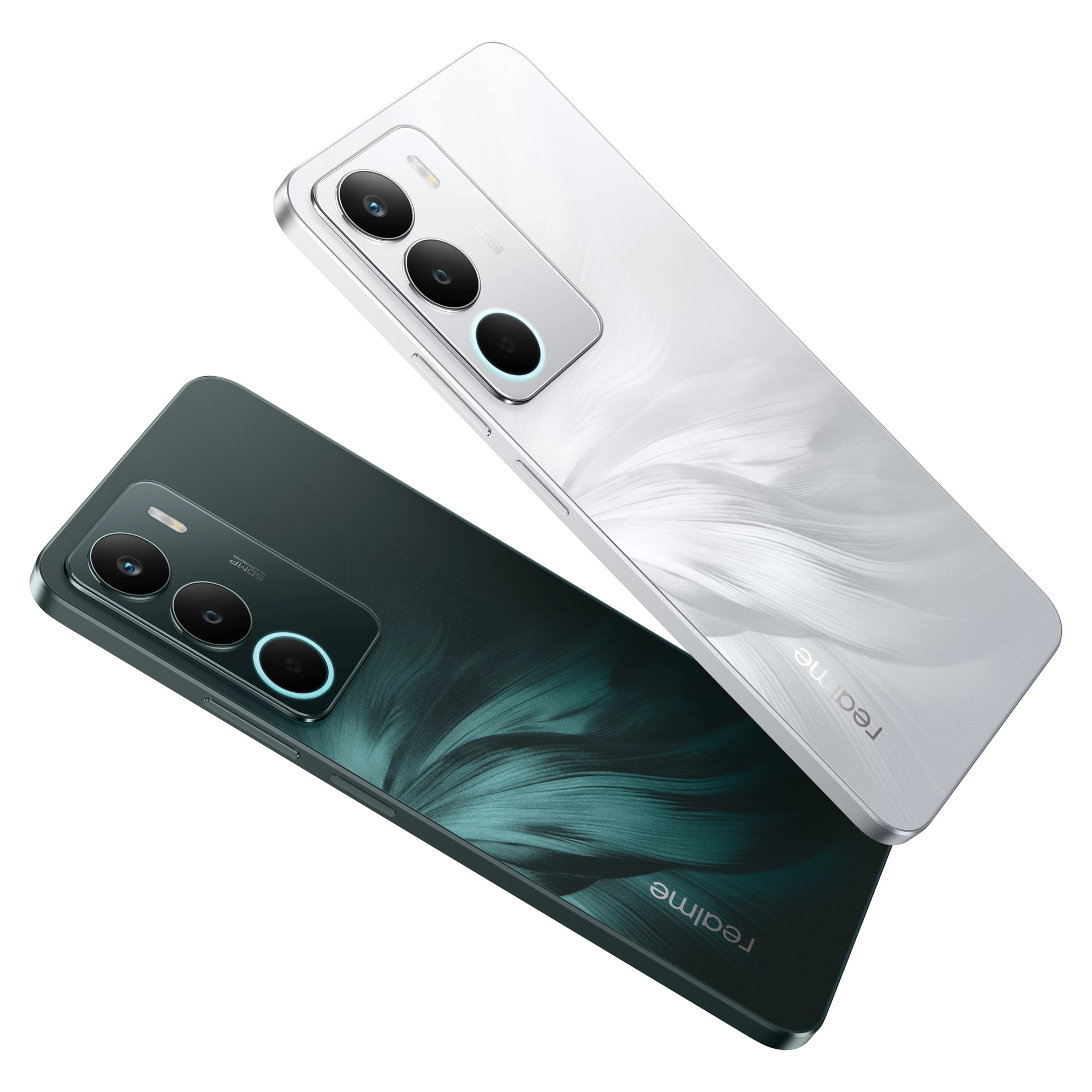 Telefon mobil, Realme C71 4G 6+128GB, Forest Owl, ecran de 6.67 inch, rata de reimprospatare de 120Hz, incarcare rapida de 45W