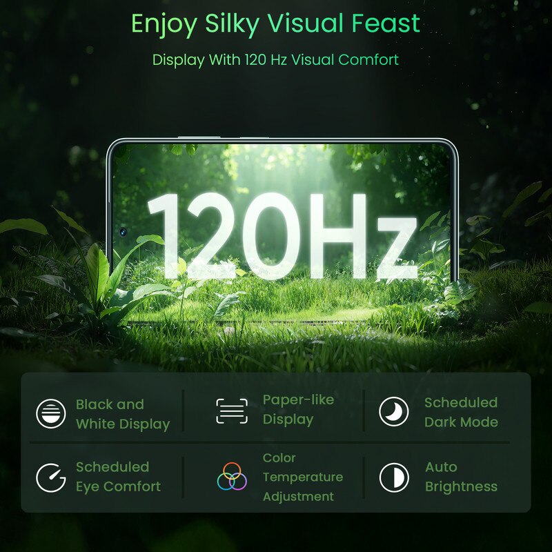 Smartphone Realme 14x 5G, 6 GB RAM + 128 GB ROM, verde, ecran de 6,67 inci, afisaj de 120 Hz, baterie de 5000 mAh, camera AI de 50 MP, MediaTek Dimensity 6300, protectie ArmorShell, IP64