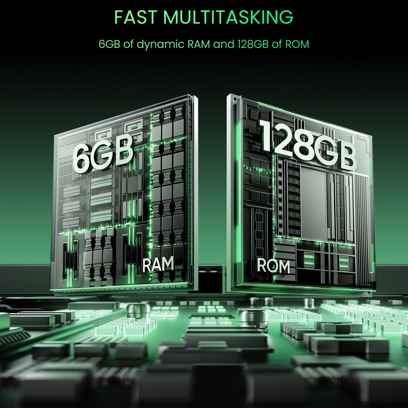 Smartphone Realme 14x 5G, 6 GB RAM + 128 GB ROM, verde, ecran de 6,67 inci, afisaj de 120 Hz, baterie de 5000 mAh, camera AI de 50 MP, MediaTek Dimensity 6300, protectie ArmorShell, IP64