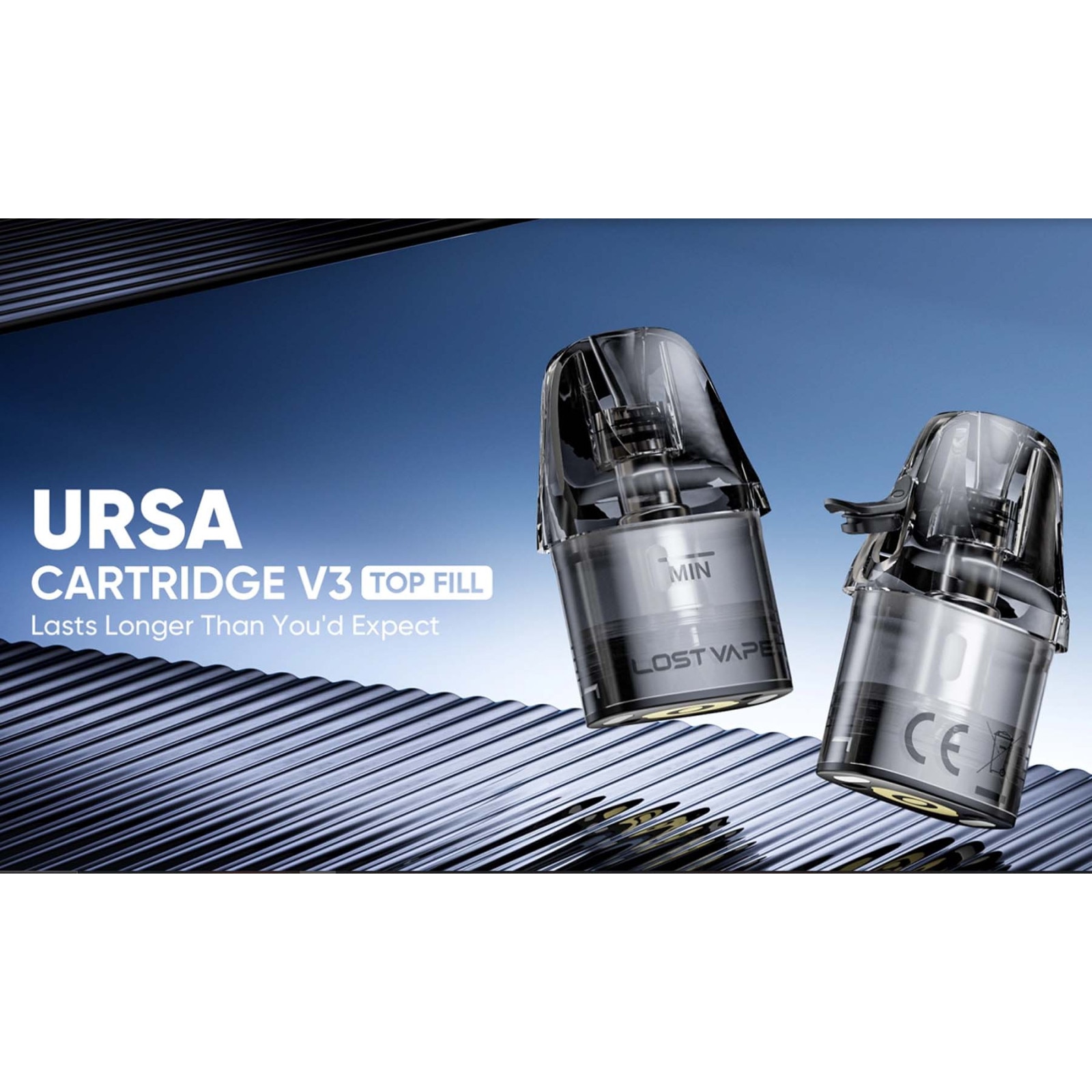 Cartus Tigara Electronica, Lost Vape URSA V3, 2.5ml, Top-Fill, 0.8Ω -  eMAG.ro