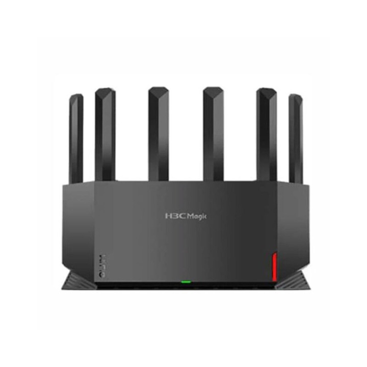 Router WiFi dual band 2.4/5 GHz cu 6 antene externe, acoperire pana la 150 m²