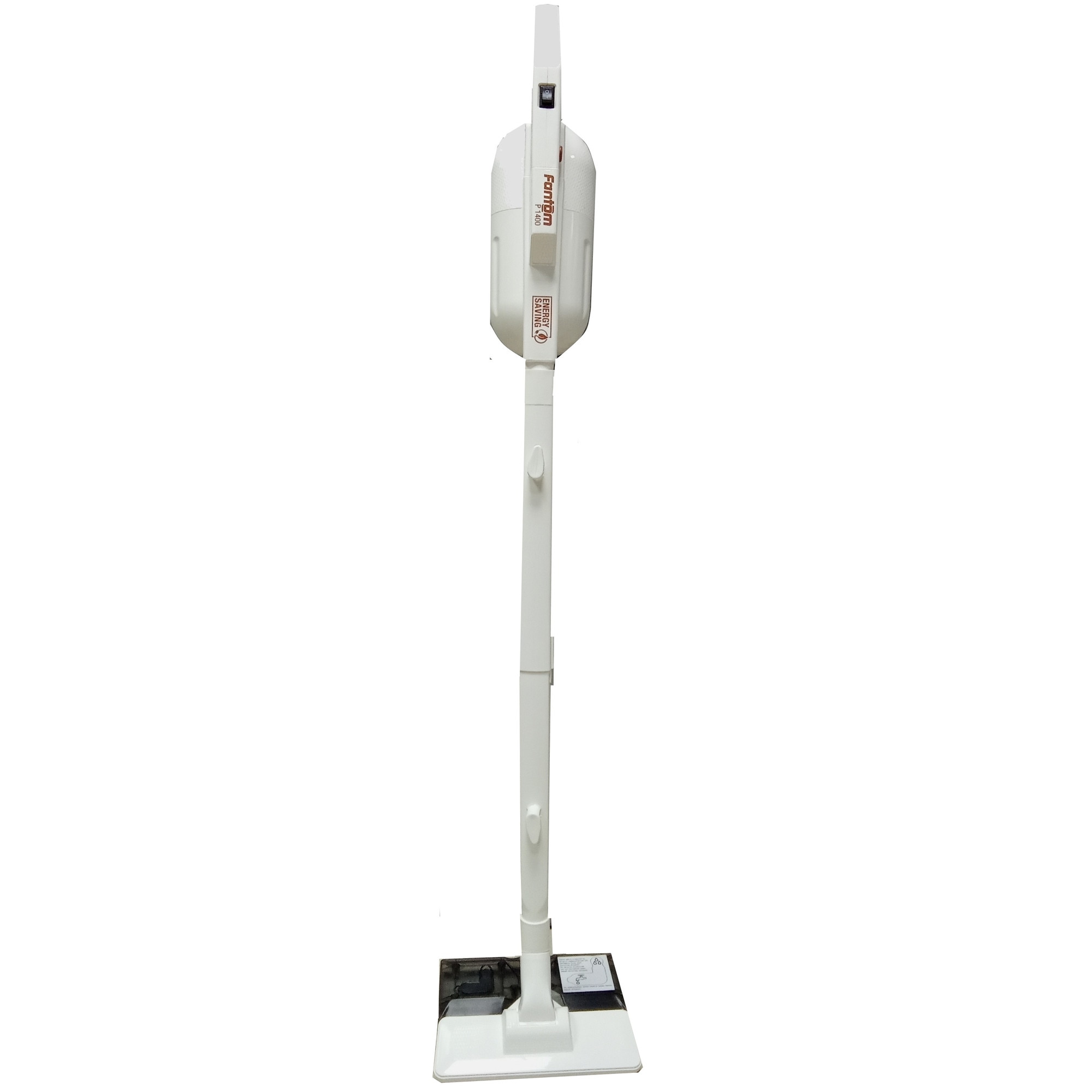 Aspirator vertical cu fir, Fantom Praticmop P1400, functie de mop, 500W, 1lt, Alb
