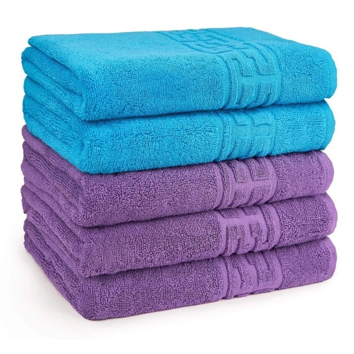 Set 5 Prosoape 100% Bumbac 70x130