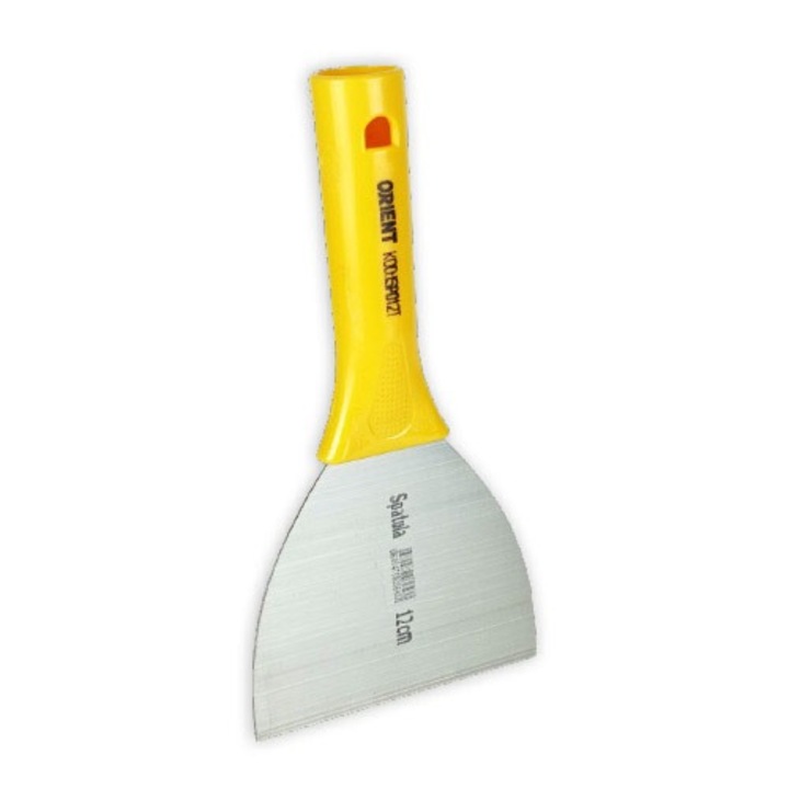 3 darabos rozsdamentes acél és műanyag nyelű spatula 45 mm, Orient ISP045PT