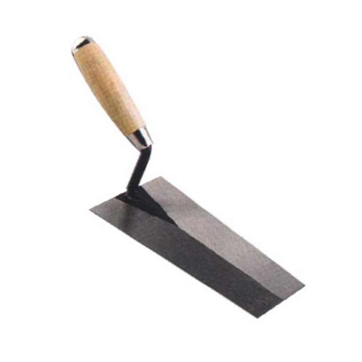 Kőműveskanál fa nyéllel 160mm, Orient YB252D (1/60)