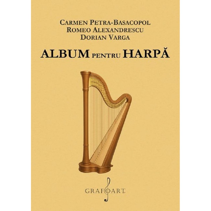 Album De Piese Pentru Harpă, Carmen Petra-Basacopol, Romeo Alexandrescu, Dorian Varga, 2025