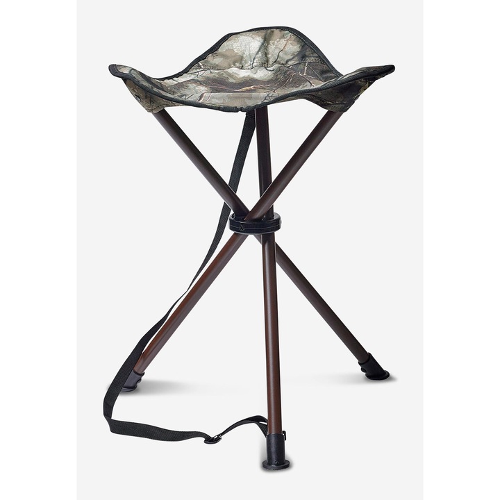 Къмпинг стол Solognac каки, стомана, 100 treemetic