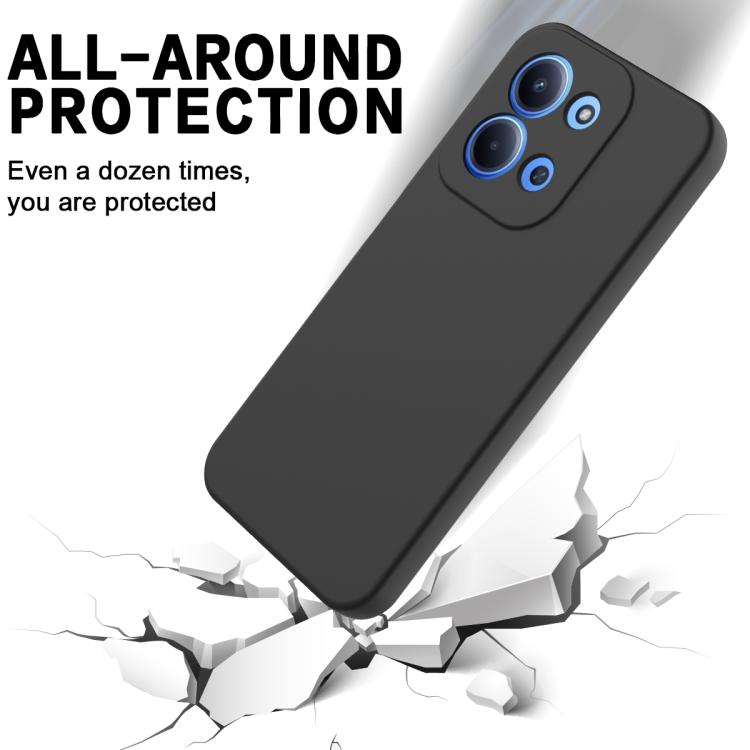 Husa pentru Xiaomi Redmi 15C 4G / 15C 5G, Silicon Premium Catifelat, Protectie Camere, Microfibra In Interior, Negru